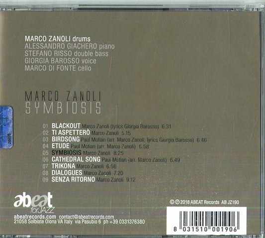 マルコ・ザノーリ Symbiosis-CD