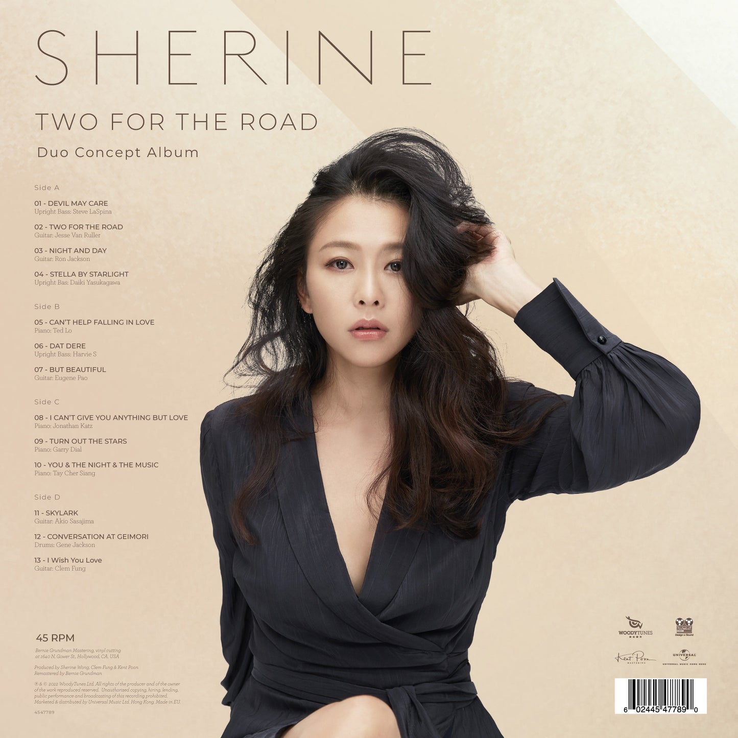 シェリン - Two For The Road - 45rpm 2LP レコード